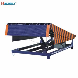 Wholesale Warehouse loading bridge 8 ton stationary yard dock leveler in china from china suppliers