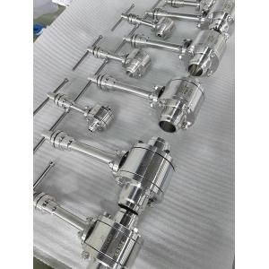 Butt Weld Cryogenic Ball Valve Temperature Range -196°C To 80℃ For Liquid Gases