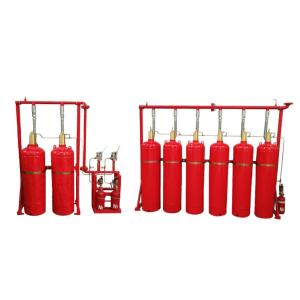 Three Activated Mode Hfc-227ea Fire Suppression System Pipe Network Type OEM