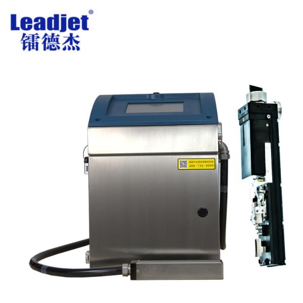Quality 32*32 Dots Touch Screen CIJ Continuous Inkjet Date Code Printer Coding Machine On Metal Cans for sale