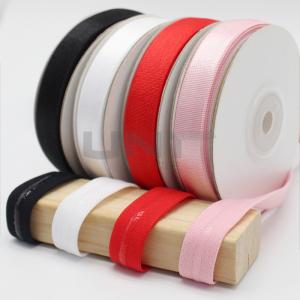 Wholesale Good Tearing Strength Pink Silicone Elastic Tape / Unbreakable Rubber Bands For Jumpsuits from china suppliers