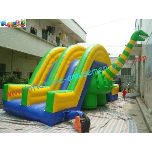 Cute Dragon Commercial Inflatable Water , Inflatable Slide Slip Toys