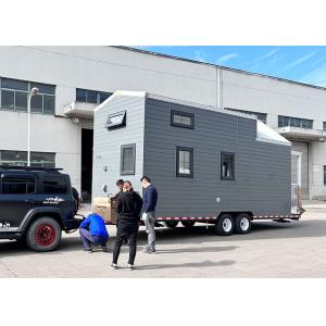 Pre Built Tiny Homes On Wheels With Trailer For Airbnb