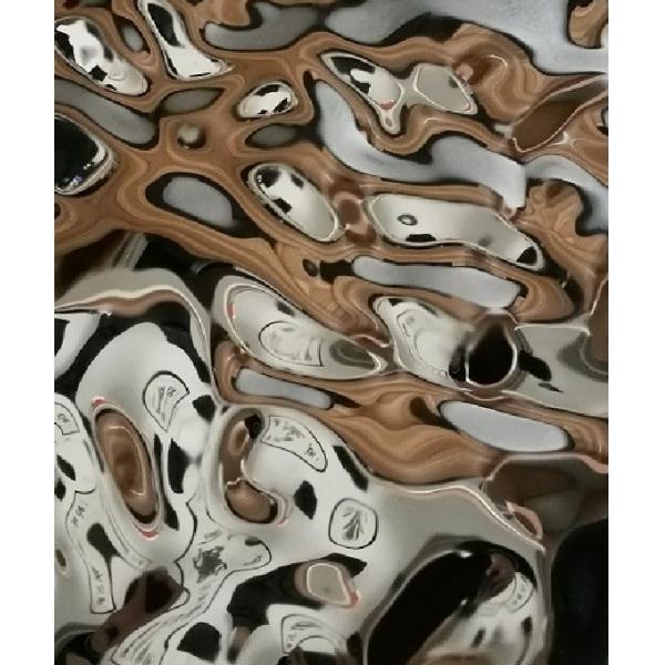 Decorative Stainless Steel Embossed Pattern Sheet Interior Surface Finish