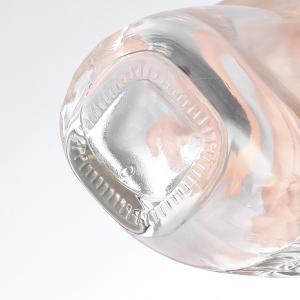 Glass Base Material 200ml 250ml 350ml 750ml Whisky Wine Liquor Bottles for