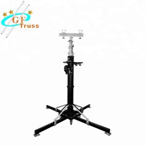 Hand Crank Tripod Speaker Stand Lift Non Rust 100kg Max Load