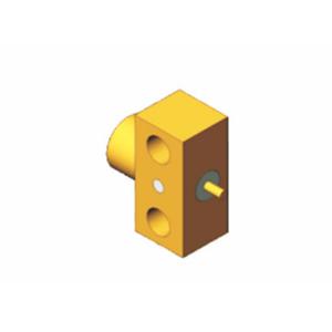 SMP Type Male Flange Mount Full Detent RF Connector With Superior Performance