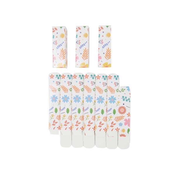 Custom Logo Printed Tub End Kraft Paper Box for Cosmetic Lipstick Lip Gloss Packaging