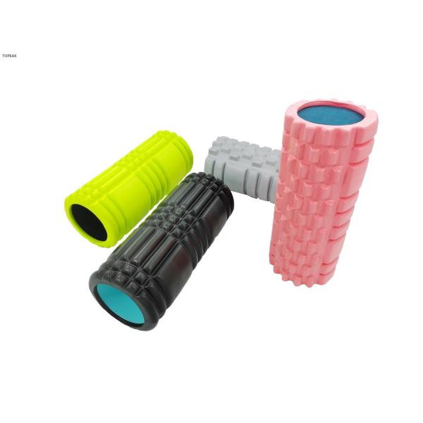 Pvc Health And Yoga Massage Roller Exercises Stick Body Solid Red Topeak