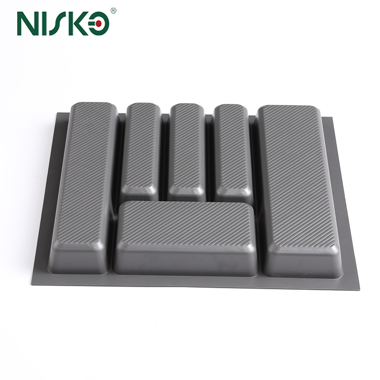 Kitchen Silverware Storage Box Utensil Drawer Insert Flatware Cutlery Tray