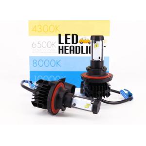 10000K 12V 4500LM Car LED Headlight Bulb ZES Fanless