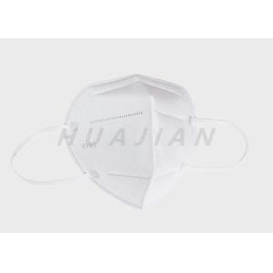 GB2626 Protective White 3D Folding 5 Ply KN95 Face Mask
