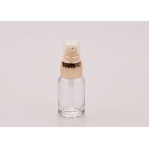 18/400 20ml Empty Glass Foundation Bottle Non Spill Airless