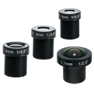 China 1/2.5 4mm/6mm/8mm/12mm/16mm F1.6 5Megapixel M12x0.5 mount IR Board Lens MTV Lens on sale