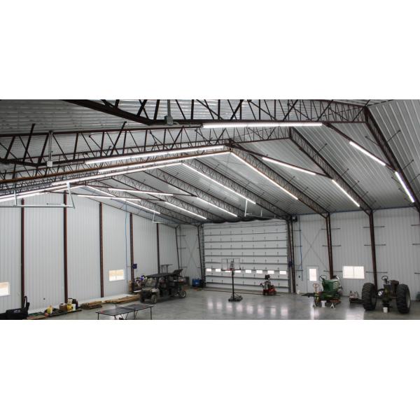 Simple construction of hot-rolled H-shaped steel structure aircraft hangar building