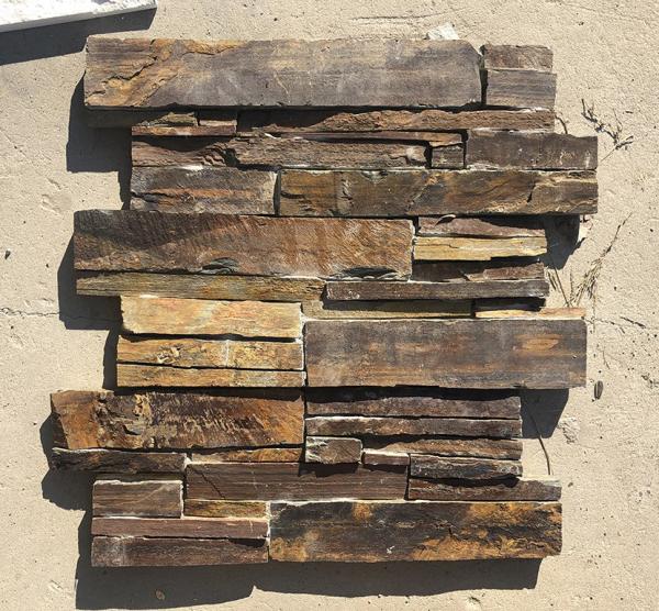 Quality Veneer Cultured Stack Ledge Stone Exterior Wall Cladding Panles With Corners for sale