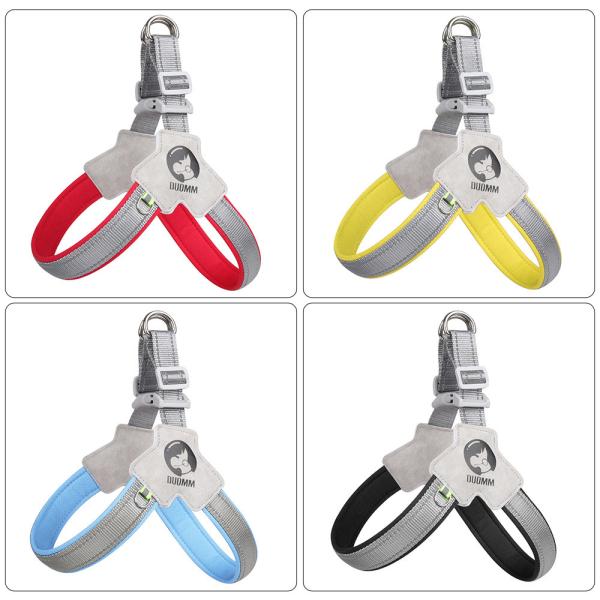 Quality Sheepskin Fabric And Fine Fabric Pet Reflective Harness Vest For Walking for sale