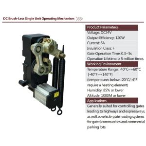 Plastic Traffic Barrier Gate Parking Fence Folding Telescopic Straight