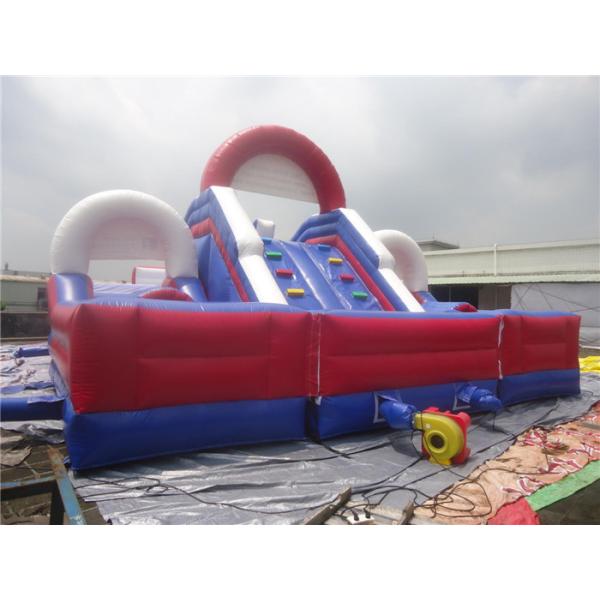 Commercial Giant Inflatable Amusement Park / Inflatable Obstacle Combo with