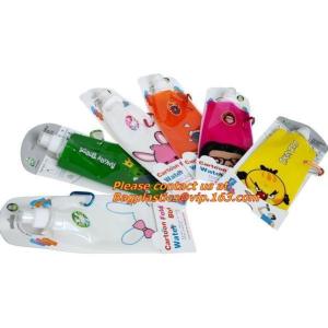 Stand Up Foldable Water Spout Pouch, Bottle Bag, Climbing Foldable liquid