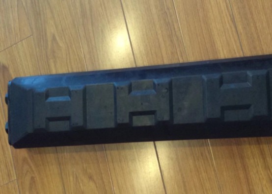 Bolt-On Tracked Pad Rubber Pads for Excavators Asphalt Pavers Construction