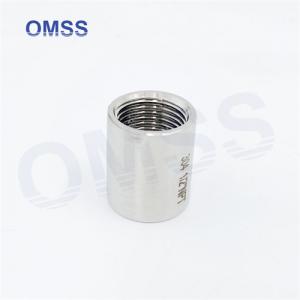 Wholesale 316L Stainless Steel 1/8-3 NPT Threaded Full Coupling Pipe Fittings from china suppliers