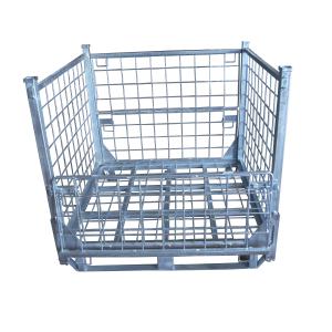 Stackable Storage Container, Wire Mesh Container, Metal Container