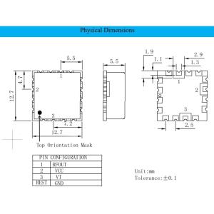 Standard Package INNOTION YSGM31853220B 8dBm Integrated Circuits IC Chip Coaxial