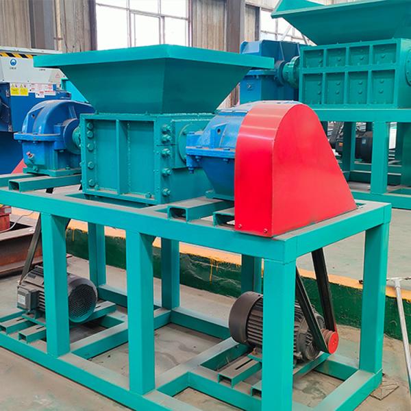 Double Shaft Shredder Metal Scrap Equipment for Waste Plastic Crusher Multifunct