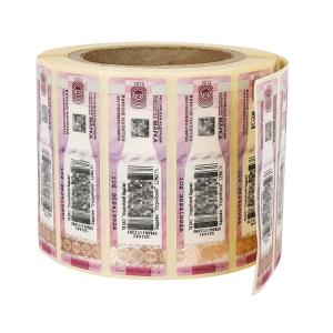 Goods Protection Customized Security Seal Stickers For Anti Counterfeiting