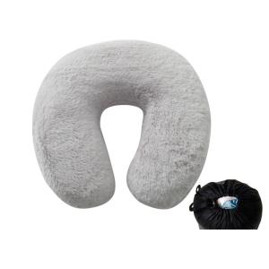 Soft Car Travel Neck Pillow , U Shape Cartoon Pattern Neck Nursing Cushion