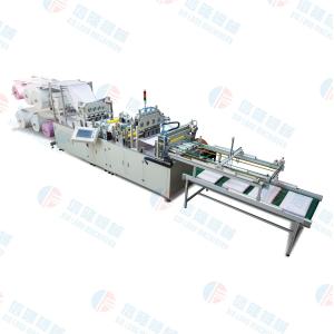 Ultrasonic Pocket Filter Making Machine With Trapezoidal Bag Appearance And Neat