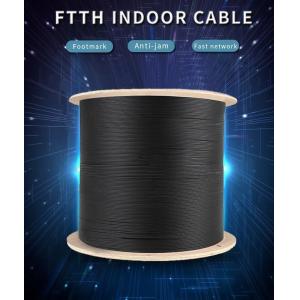 Indoor Bundle FTTH Fiber Optic Cable GJFJV/H with Corrosion-Resistant Sheath