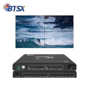 Wholesale 2 Inputs 8 Outputs Customizable Display Video Wall Controller with 8K Maximum Resolution All Splicing Modes Combined on 8 Vertical Screens from china suppliers