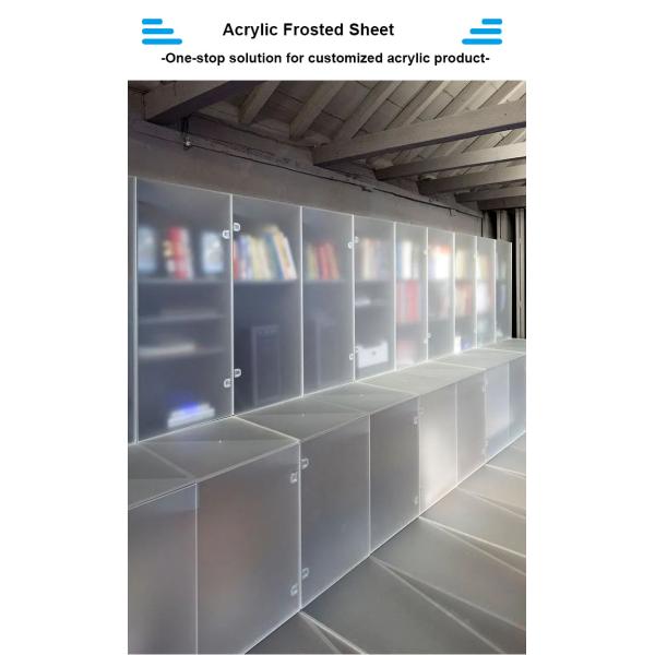 8x4 Frosted Acrylic Panels Plexiglass Roofing Board Custom Cutting
