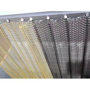 Facade Partition Metal Coil Drapery Stainless Steel Aluminum Alloy