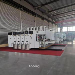 Case Making Flexo Printer Slotter Machine Full Auto Ink Scraping