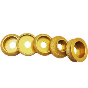 Abrasive Milling Cutter 40 Grit Diamond Grinding Wheel Router Bit For Granite