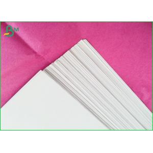 Virgin Wood Pulp Smooth Glossy Coated Paper 5.5-7.0% Moisture For Offset