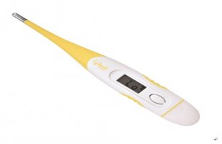 Electronic Softhead Memory Thermometers LCD Displaying Digital Pen Thermometer