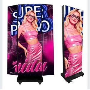 Buy cheap LED vertical advertising screen Mirror LED screen Foldable LED screen from wholesalers