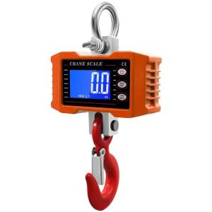200kg-2000kg Capacity LCD/LED Display Crane Scale with 500g-1g Accuracy and