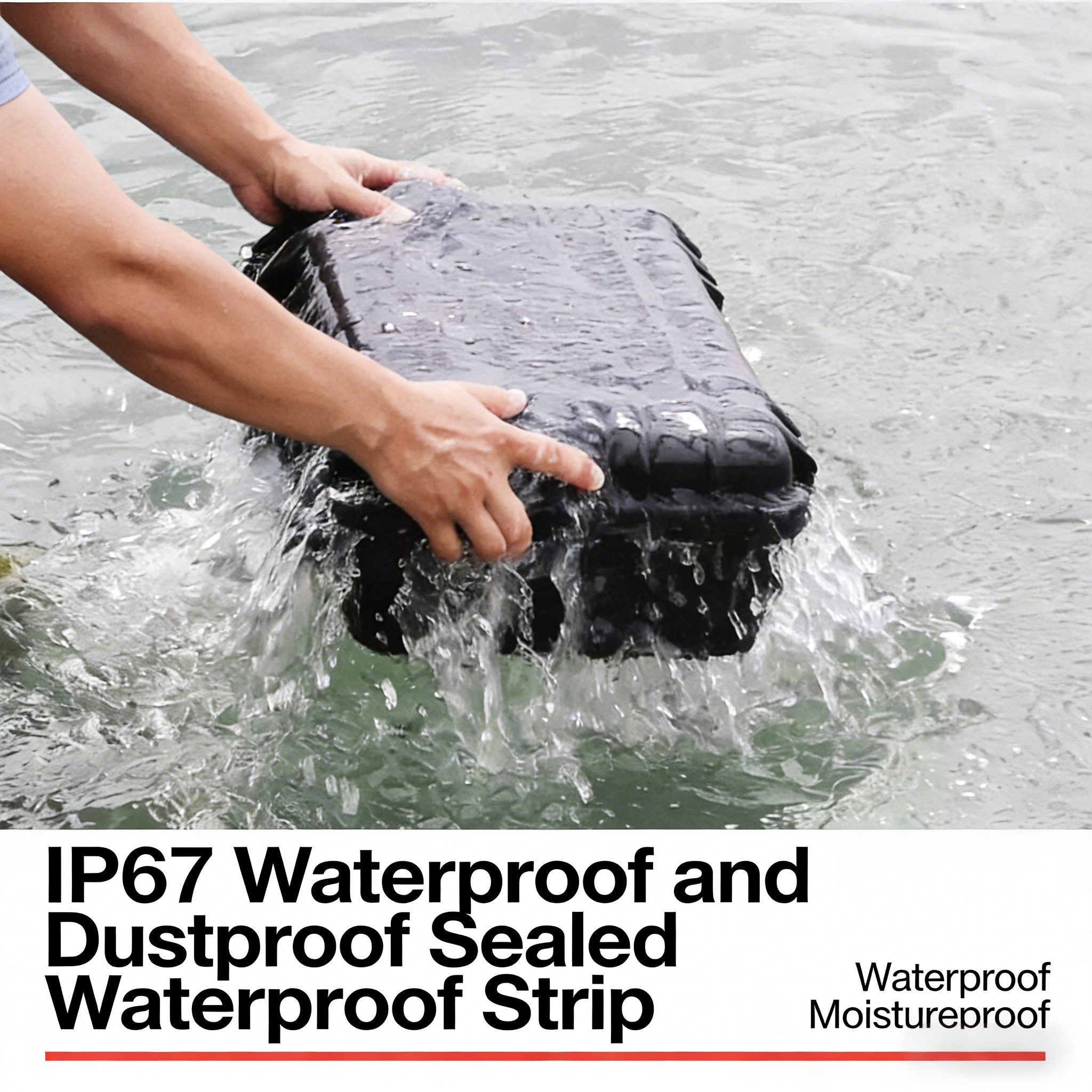 Professional-Grade Safe Waterproof Shockproof Multi-Functional Instrument Sponge Toolbox