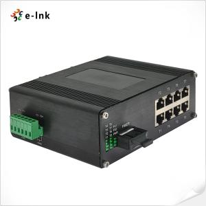 Industrial 8-Port 10/100/1000T 802.3bt PoE + 1-Port 100/1000Base-X Ethernet