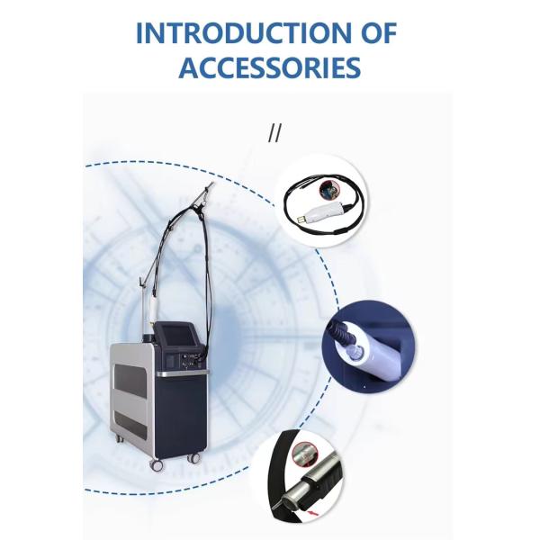 Two Wave Fractional Laser Machine , Picosecond Laser Device With 12 Inch Screen