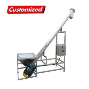 KX0021-1 Fire Resistant Inclined Semolina Auger Feeder Screw Augers Conveyor