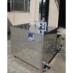 Wholesale Rim Industrial Ultrasonic Parts Cleaner 360L 28K PLC Ccontrol With Pneumatic Lift from china suppliers