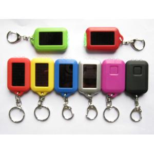 3.5 V 40 MA amorphous silicon solar panels Solar Led Keychain 0.5 cm Bulb