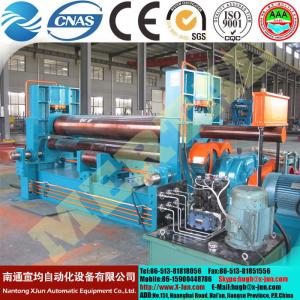 High quality China Supplier 3 rollers hydraulic plate bending machine 25*3100mm