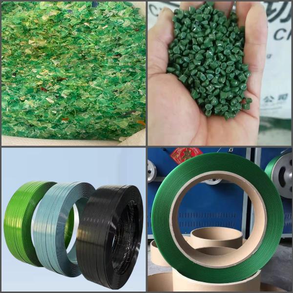 200kg/H PET Strap Extrusion Line 9-32mm Plastic Strap Packing Machine